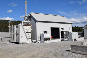 1000 kW Waukesha L7042GL Natural Gas Generator Package with Instrument Air