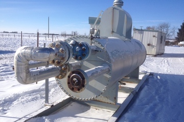 1.25 MMBTU/hr Sour Line Heater